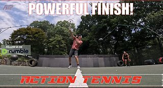STRONG FINISH FROM POINT BLANK RANGE