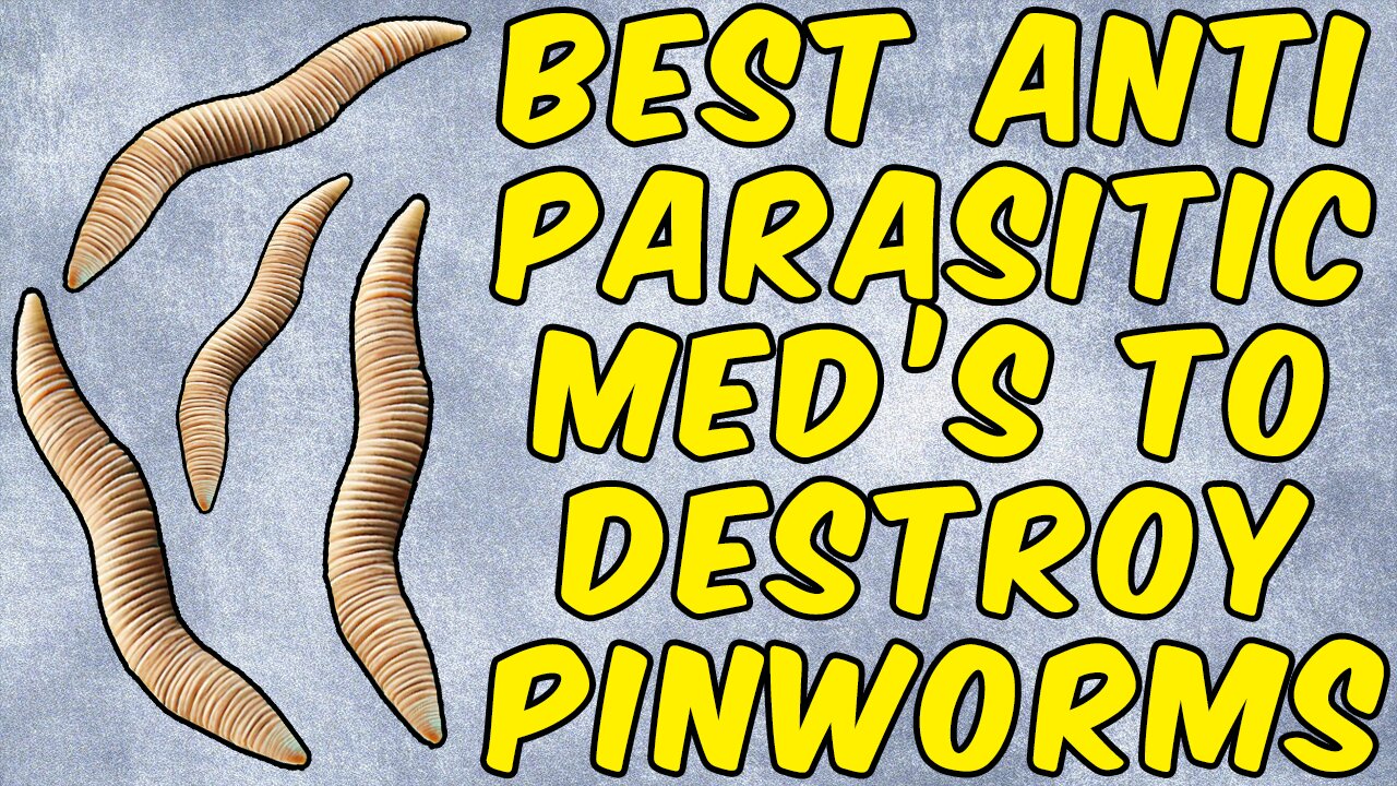 The Best Anti-Parasitic Medications To DESTROY PINWORMS!