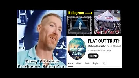 Charlie Kirk "Hologram Theory" By "Flat Out Truth" Exposed!