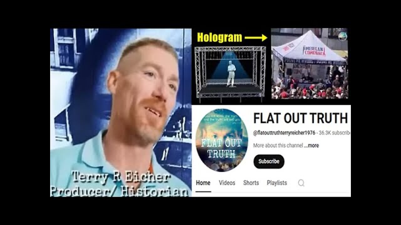 Charlie Kirk "Hologram Theory" By "Flat Out Truth" Exposed!