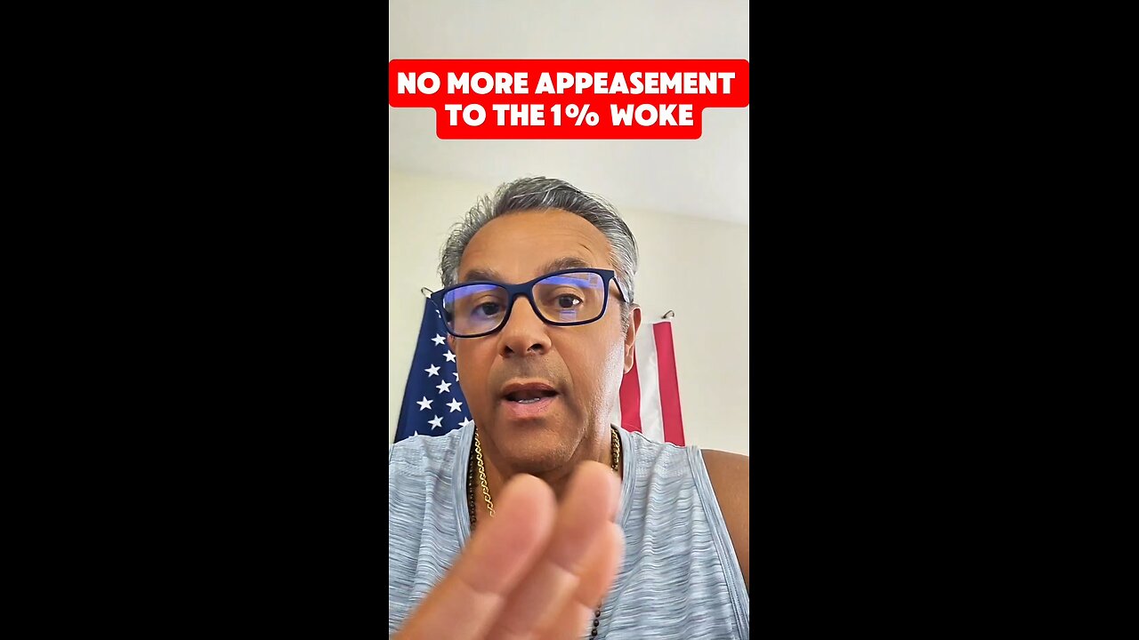 NO MORE APPEASEMENT TO THE 1% WOKE