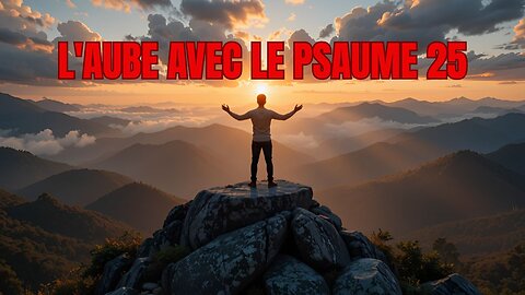 Prière du matin avec le Psaume 25 Prière puissante pour être guidé et protégé
