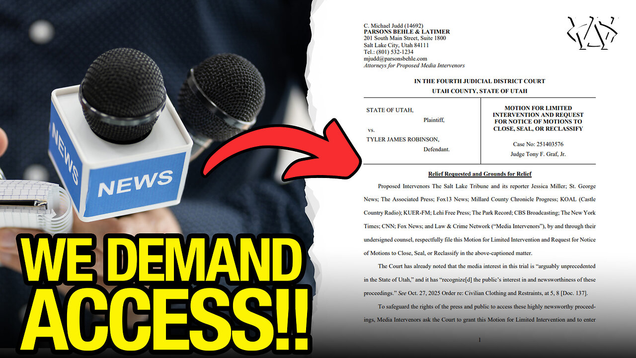 Charlie Kirk Media Fight HEATS UP in Court!!