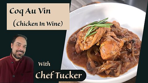 Classic Coq au Vin | French Chicken Simmered in Red Wine