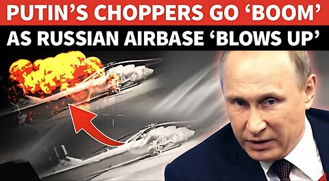 Russian Airbase In Crimea Attacked; Drones Pound Mi-8 Choppers, Buk-2190 Tugboat