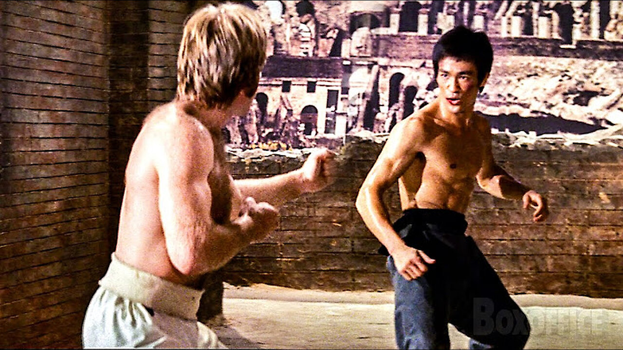 Cross kick Studio Films Bruce Lee way of the Dragon