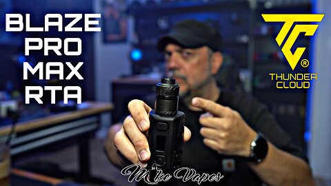 ThunderCloud x Mike Vapes Blaze Pro Max RTA