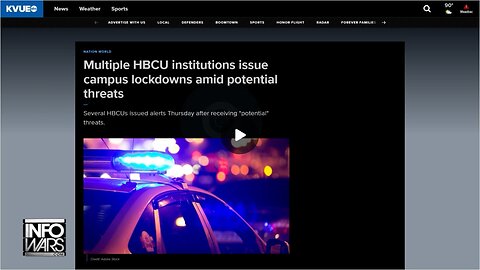 BREAKING FALSE FLAG TERROR ALERT: As Predicted By Alex Jones, The Deep State Is Prepping The Public