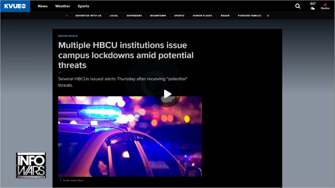 BREAKING FALSE FLAG TERROR ALERT: As Predicted By Alex Jones, The Deep State Is Prepping The Public