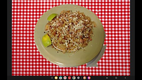 Authentic Pad Thai - (Made At Home)
