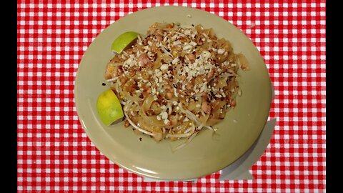 Authentic Pad Thai - (Made At Home)