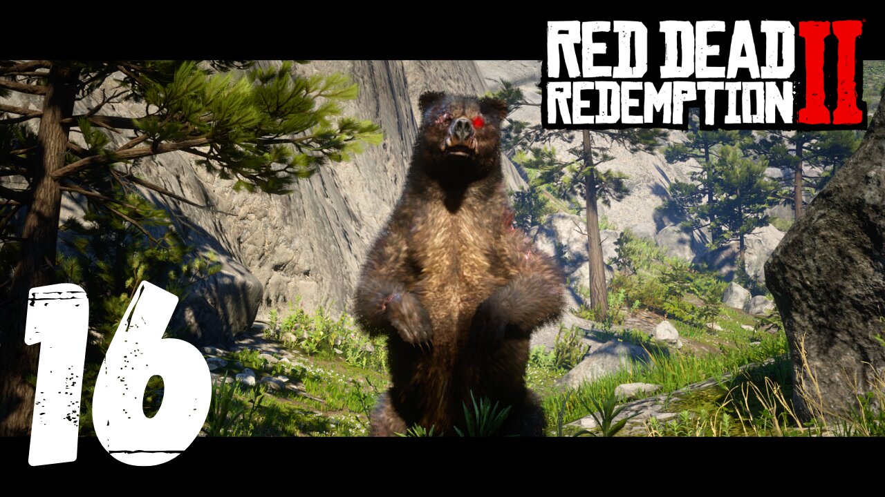 HUNTING LEGENDARY BEAR! Red Dead Redemption 2 Part 16
