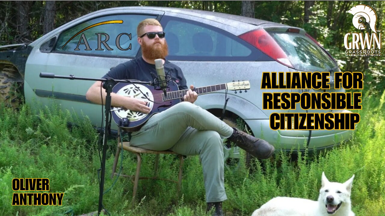 Alliance for Responsible Citizenship: Oliver Anthony - POWERFUL speech