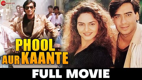 Phool Aur Kaante (4K) _ Ajay Devgn_ Madhoo_ Arif Khan_ Aruna Irani_ Amrish Puri_ Raza Murad