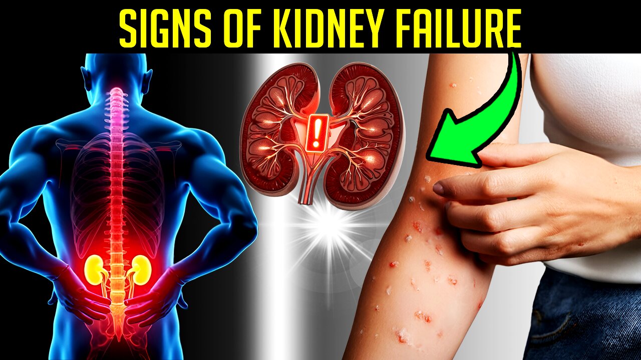 Health Alert: Kidney Failure Warning 8 Symptoms Most People Miss Until It’s Too Late