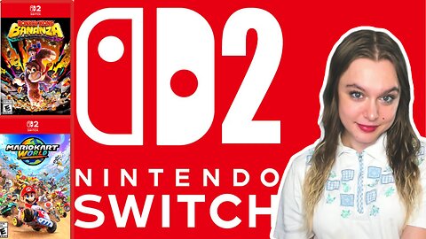 🎮SWITCH 2 STREAM! playing Donkey Kong Bananza & Mario Kart World