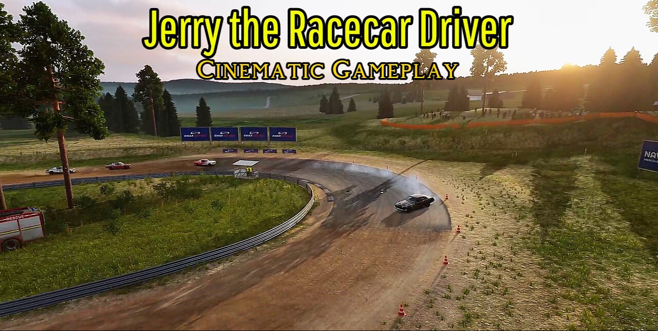 Wreckfest - Cinematic Race Gameplay (Realistic, No assists, No HUD, Modded, Amateur)