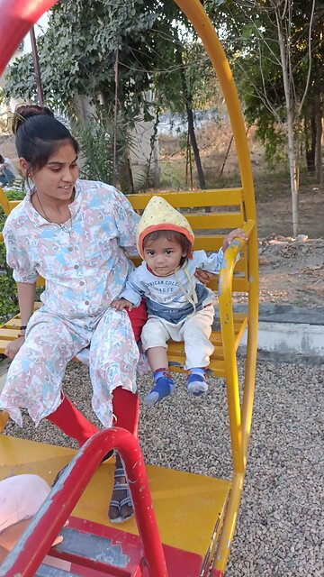 morya masti with family