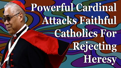Powerful Cardinal Attacks Faithful Catholics For Rejecting Heresy