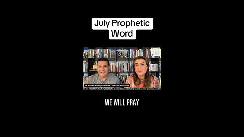 July Prophetic Word - SETTLEMENT