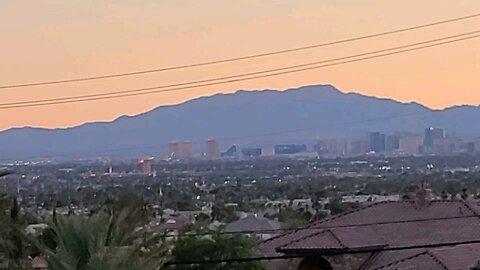 Did you SEE tonight's Las Vegas sunset? Check THIS out! 07.06.2025 #follow #lasvegas #travel #gaming