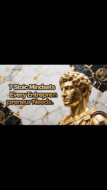 7 Stoic Mindsets Every Entrepreneur Needs 🔍 #Stoicism #EntrepreneurMindset