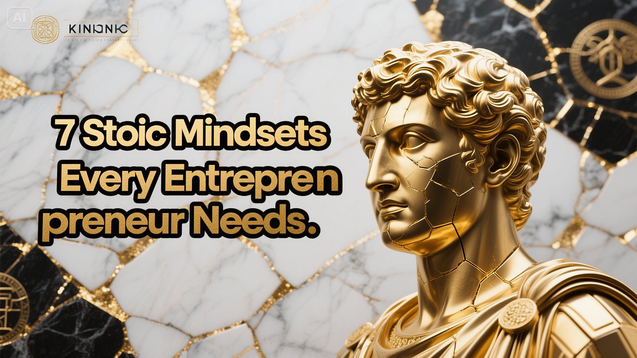 7 Stoic Mindsets Every Entrepreneur Needs 🔍 #Stoicism #EntrepreneurMindset