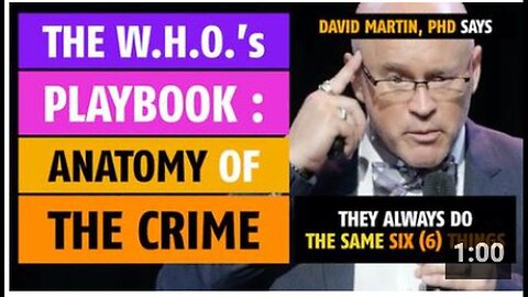 "W.H.O.'s Standard Six Steps: Revealed by David Martin, PhD"