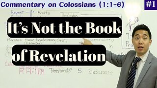 The Best Book for Current Events & End Times of the Church (Col 1:1-6) | Dr. Gene Kim
