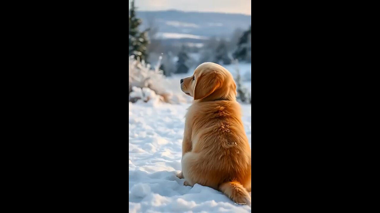 Puppy rescues dying baby from snowstorm!