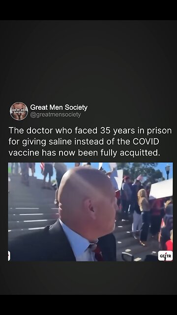 The doctor who faced 35 years in prison for giving saline instead of covid vaccines is acquitted