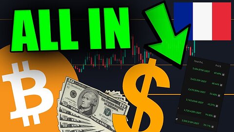 08 Nov 2023 - JE VIENS DE ME LANCER ALL-IN DANS LE BITCOIN [Je révèle ma stratégie exacte...]