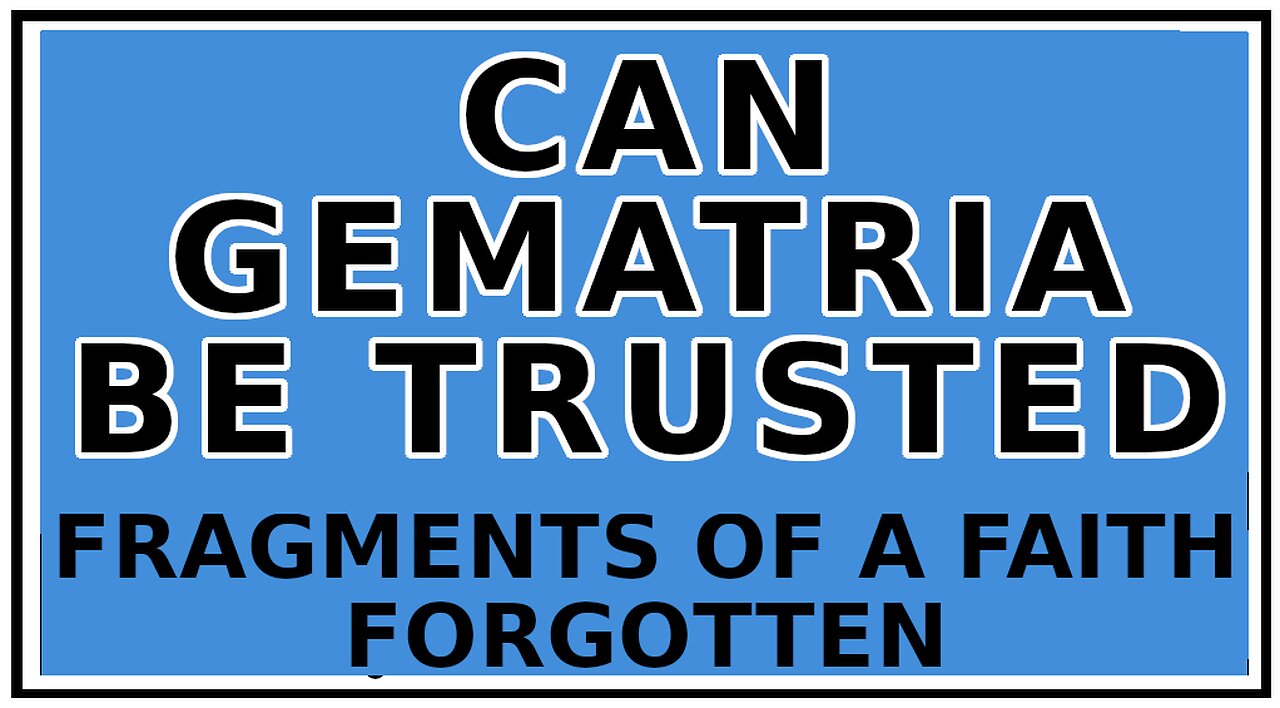 Exploring Gnosis: The Number Symbolism of Marcus -Fragments of a Faith Forgotten