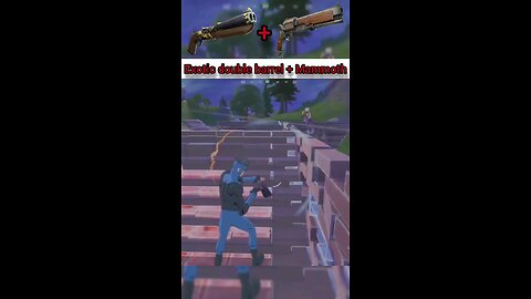 Fortnite| Exotic Dub Shotgun + Mammoth Pistol = OP Combo