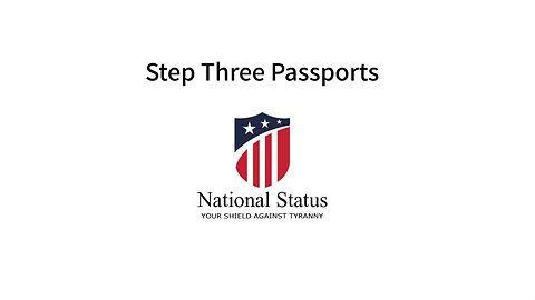 Step Three: Passport