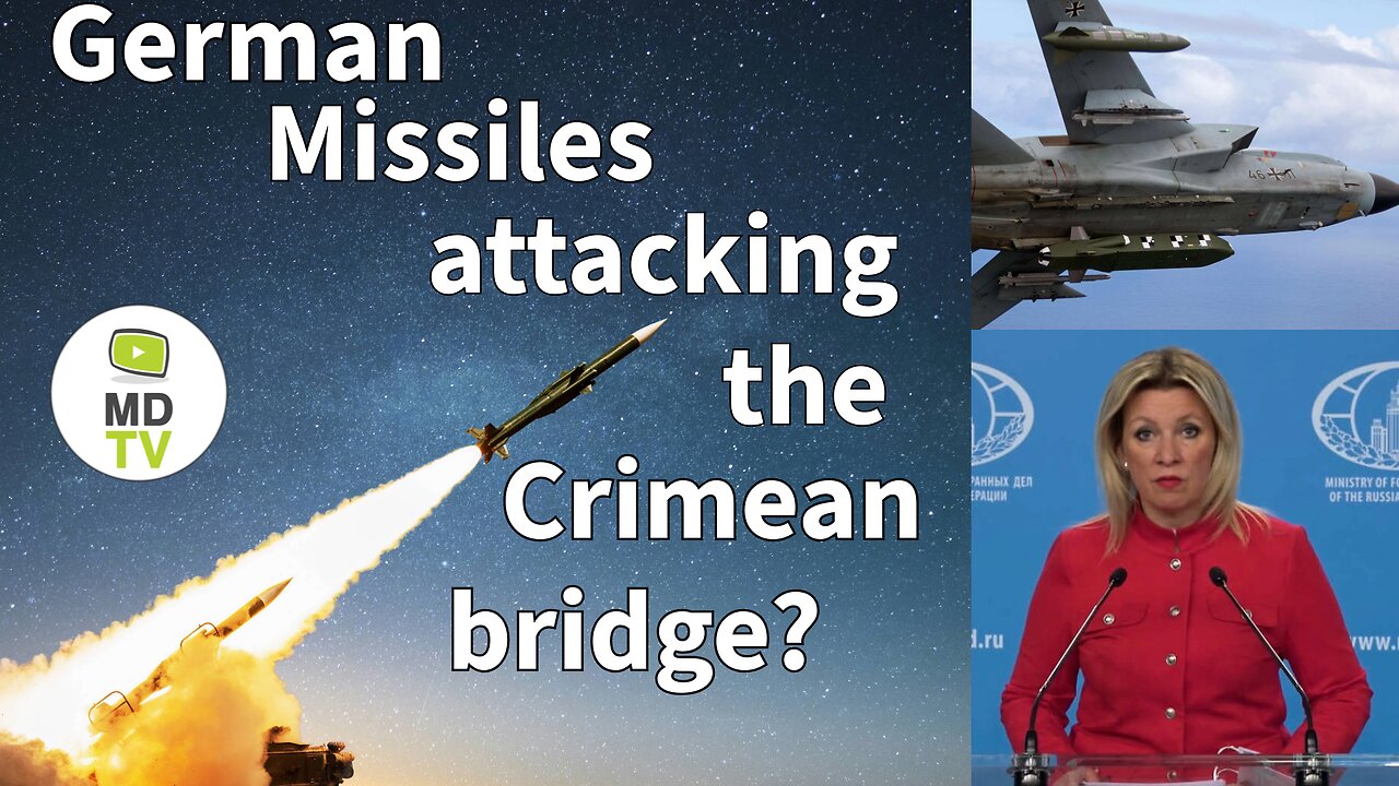 German Missiles attacking the Crimean bridge?