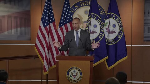 Hakeem Jeffries continues his trend of refusing to admit Joe Biden has issues