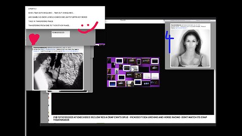 UPDATE 1-10 8/9/(10 2208)@WAG MULLINS BLOUSE@2019/2033-02052025 VIDEO 352 LOW RES A CRAP CXNTS OPUS - PICASSO F1 SEA URCHINS AND HORSE RACING- DONT WATCH ITS CRAP 110201052025