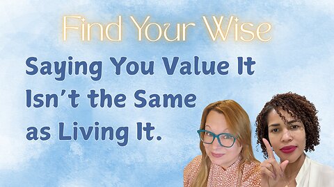 Live Through Your Values or Keep Surviving?