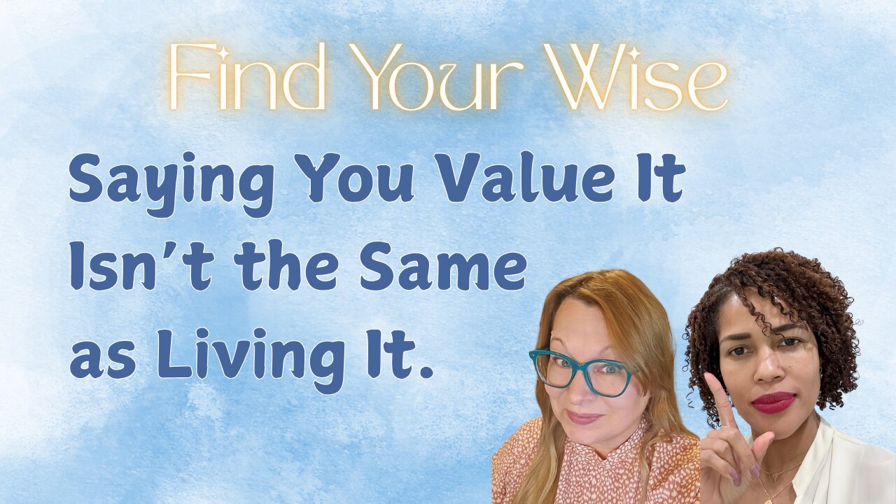 Live Through Your Values or Keep Surviving?