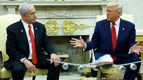 Netanyahu Stops Meeting — Hands Trump Something That Left the Entire Room Stunned