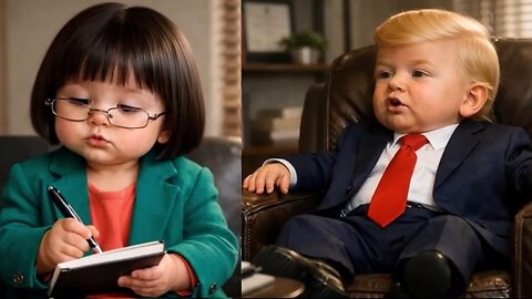 Baby Trump Goes to Therapy 😄