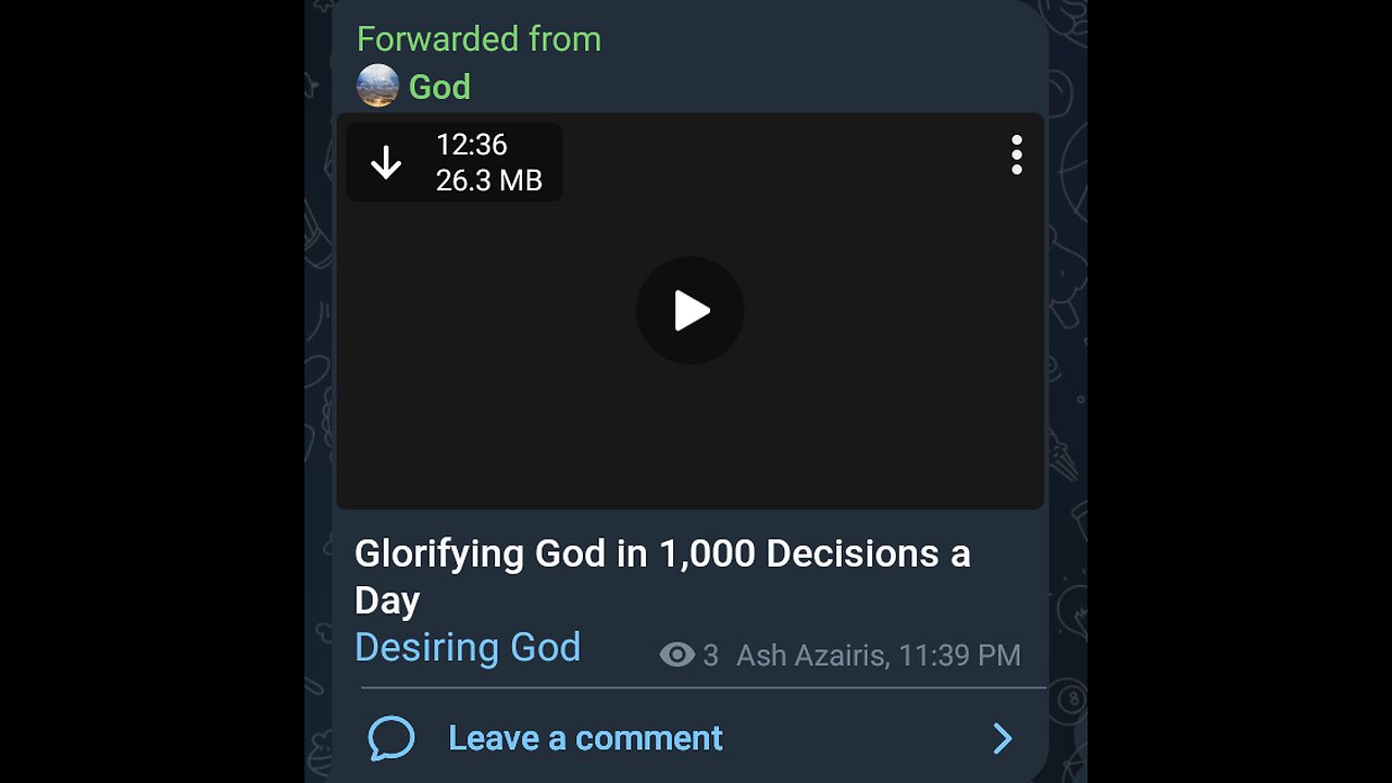 Documentary: Glory in 1,000 Decisions a Day