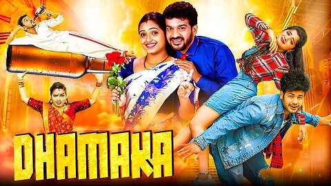 Dhamaka - New (2025) Released South Indian Movie In Hindi | Comedy Action Movie | South Movie