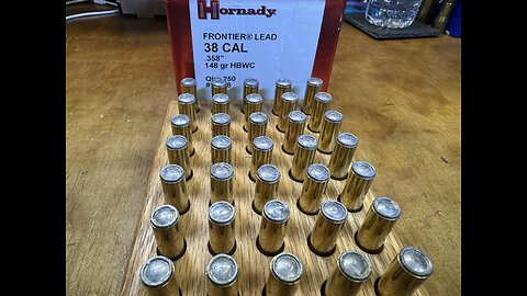 #wadcutterwednesday Episode 24: the Hornady 148gn HBWC lead bullet