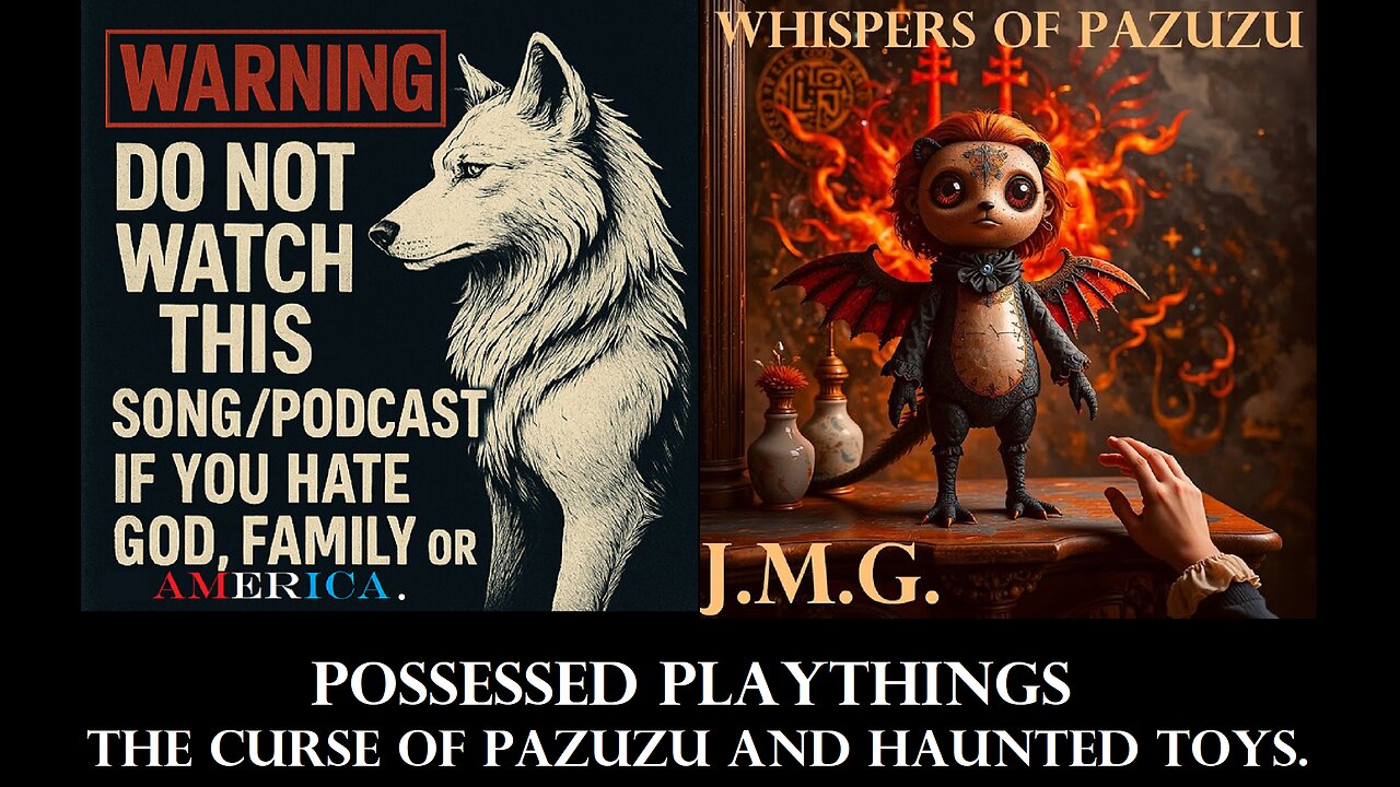 Possessed Playthings: The Curse of Pazuzu and Possessed Toys. Podcast with John M. Gunn