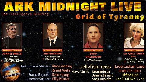 The Intelligence Briefing /Grid of Tyranny - John B Wells LIVE