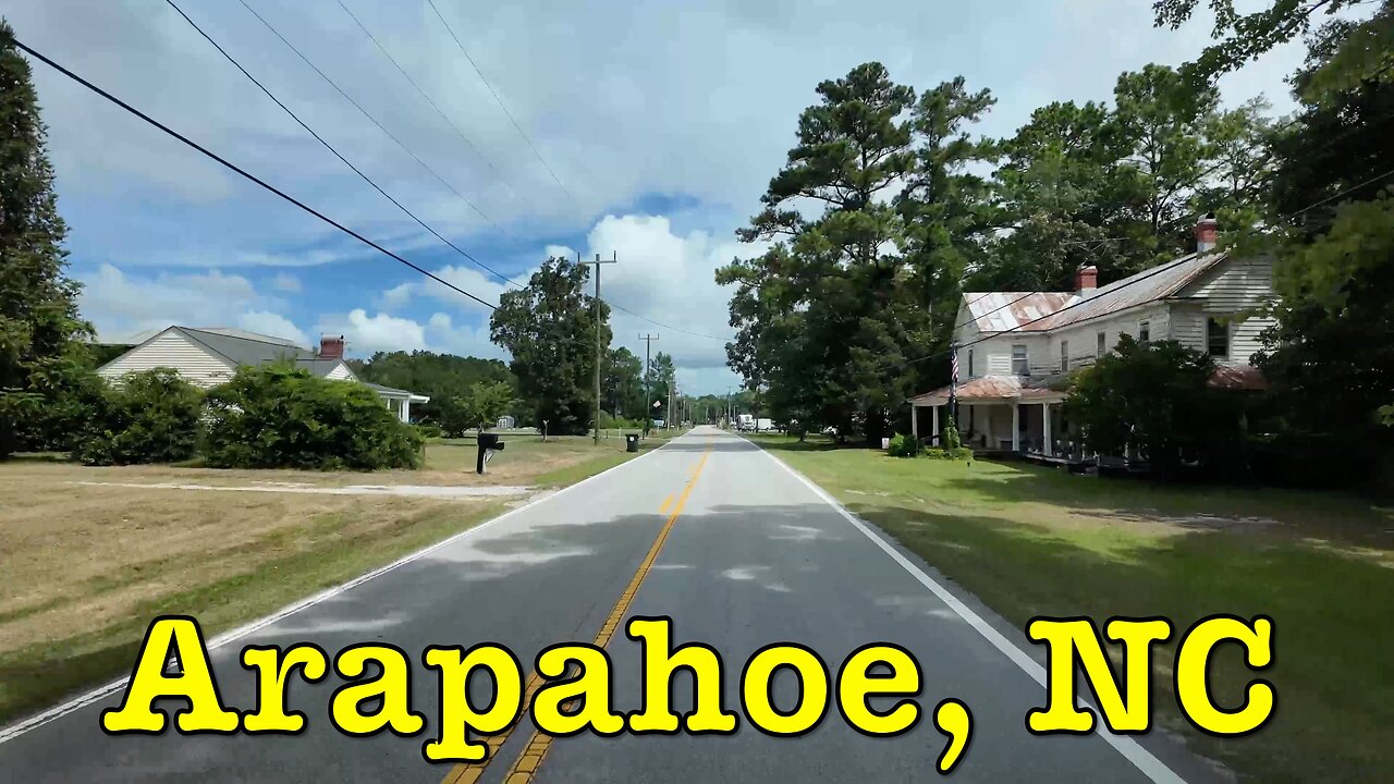 I'm visiting every town in NC - Arapahoe, North Carolina