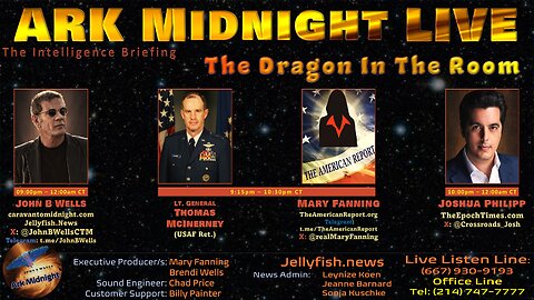 The Intelligence Briefing /The Dragon In The Room - John B Wells LIVE