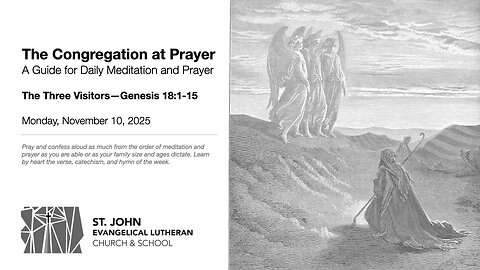 The Three Visitors—Genesis 18:1-15